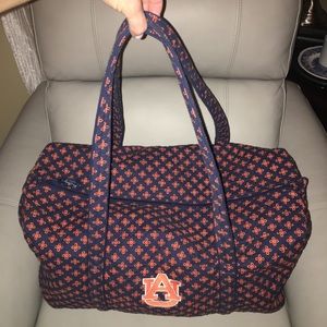 Vera Bradley Collegiate Auburn Duffle bag 🐯 🏈